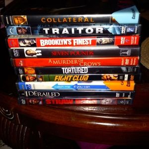 #4 -10 MIXED DVD TITLES
